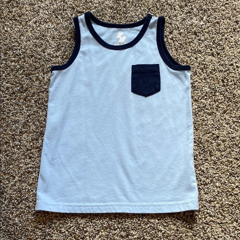 Blue Tank Top